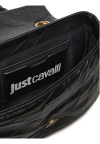 Just Cavalli Torebka 79RA4BC4 Czarny. Kolor: czarny. Materiał: skórzane