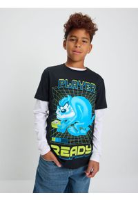 Sinsay - Koszulka Looney Tunes - czarny. Kolor: czarny #1