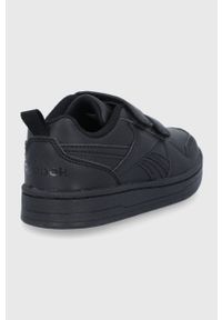 Reebok Classic Buty dziecięce FV2393 kolor czarny. Nosek buta: okrągły. Zapięcie: rzepy. Kolor: czarny. Model: Reebok Classic #2