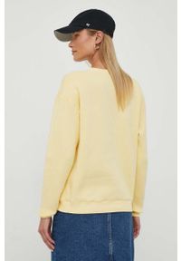 Polo Ralph Lauren bluza damska kolor żółty gładka. Typ kołnierza: polo. Kolor: żółty. Wzór: gładki #4