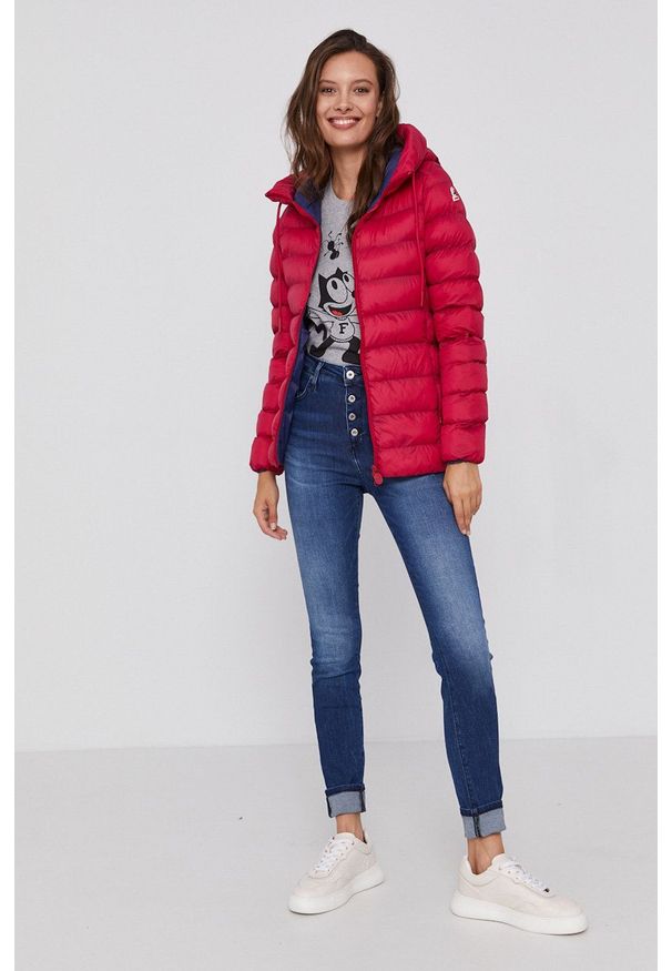 Mustang Jeansy Mia damskie medium waist. Kolor: niebieski