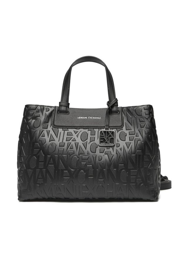Torebka Armani Exchange. Kolor: czarny