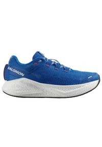 salomon - Buty do biegania męskie Salomon Aero Glide 3. Kolor: niebieski. Materiał: materiał, syntetyk. Szerokość cholewki: normalna