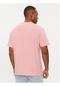 Tommy Jeans T-Shirt Spray Pop Color DM0DM18572 Różowy Regular Fit. Kolor: różowy. Materiał: bawełna #3