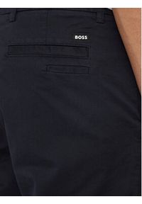 BOSS - Boss Chinosy Kaiton 50505392 Granatowy Slim Fit. Kolor: niebieski. Materiał: bawełna