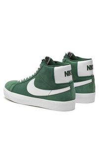 Nike Sneakersy Sb Zoom Blazer Mid FD0731 300 Zielony. Kolor: zielony. Materiał: skóra, zamsz. Model: Nike Zoom #5
