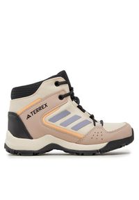 Adidas - adidas Trekkingi Terrex Hyperhiker Mid Hiking Shoes HQ5820 Beżowy. Kolor: beżowy. Materiał: materiał. Model: Adidas Terrex. Sport: turystyka piesza