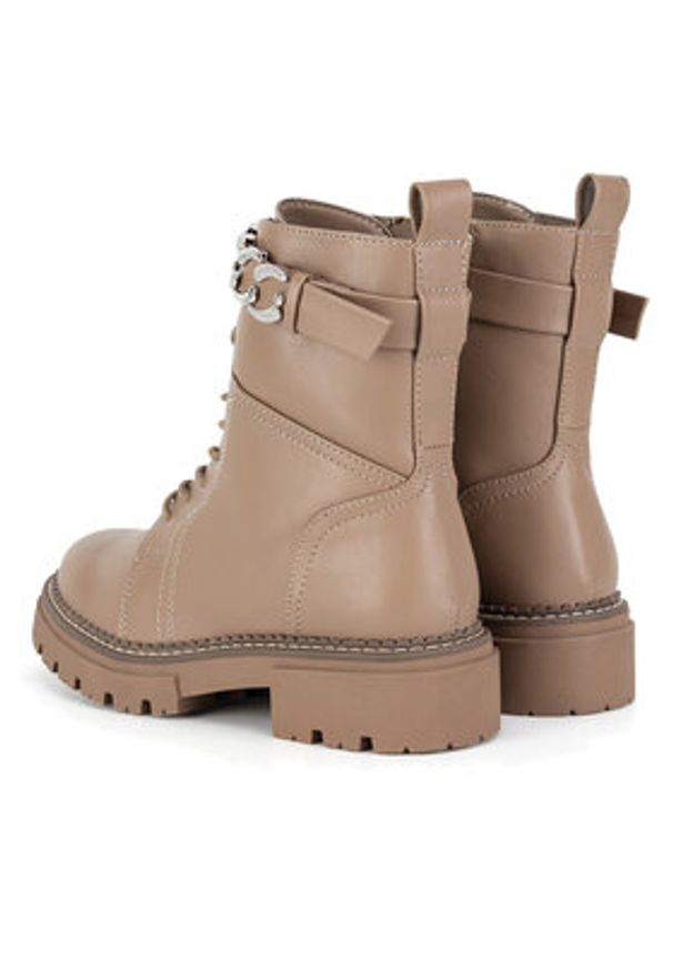 Jenny Fairy Trzewiki WS5579-12 Beżowy. Kolor: beżowy. Materiał: materiał