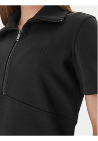 Calvin Klein Sukienka codzienna LV044F207G Czarny Regular Fit. Okazja: na co dzień. Kolor: czarny. Materiał: syntetyk. Typ sukienki: proste. Styl: casual #3