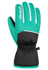 Reusch - Rękawice dziecięce REUSCH Alan Junior. Kolor: czarny, wielokolorowy, zielony. Sport: turystyka piesza #2