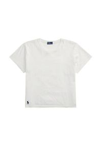 Polo Ralph Lauren T-Shirt 211967102001 Biały Classic Fit. Typ kołnierza: polo. Kolor: biały. Materiał: bawełna