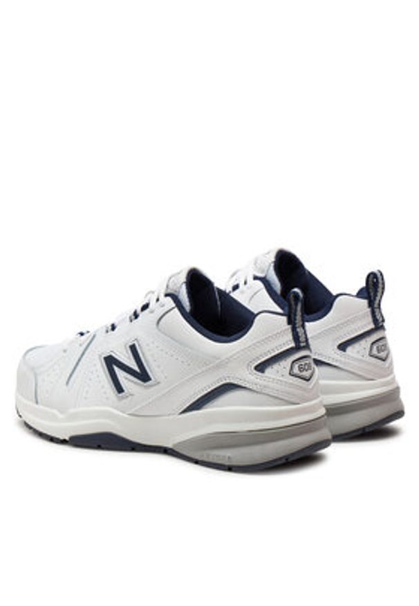 New Balance Buty na siłownię 608's MX608WN5 Biały. Kolor: biały. Materiał: skóra. Sport: fitness