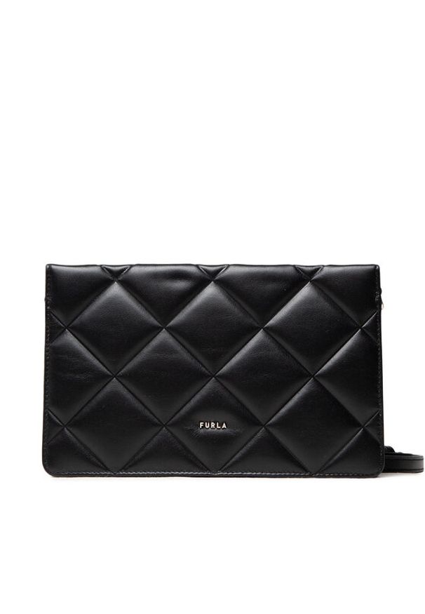 Furla Torebka Babylon EAW0UNO-BX0183-O6000-1-003-20-CN-E Czarny. Kolor: czarny. Materiał: skórzane