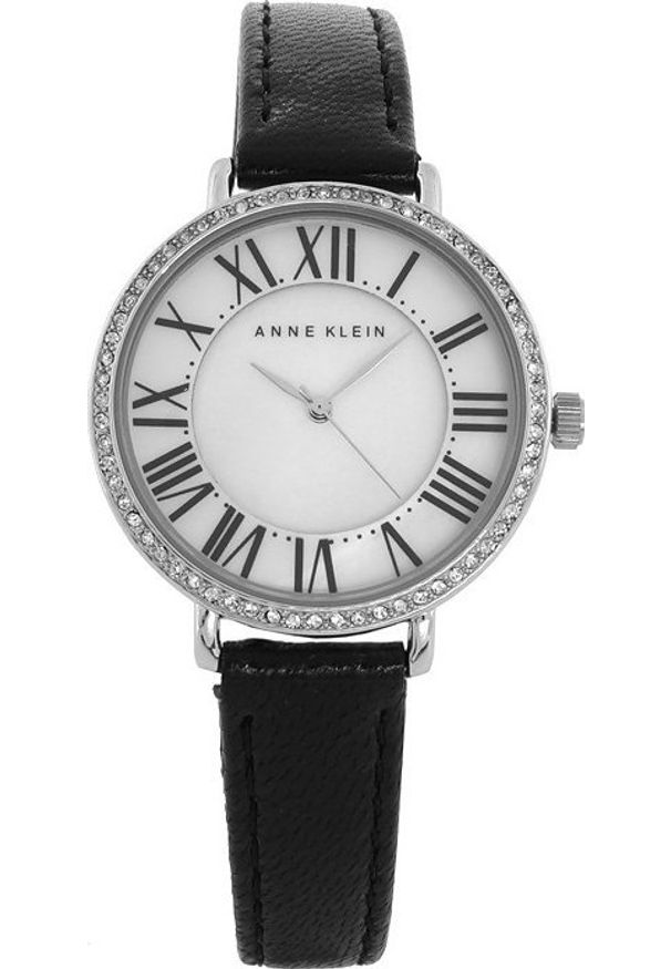 Zegarek Anne Klein Zegarek damski Anne Klein AK-1617INST czarny. Kolor: czarny