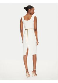 Marciano Guess Sukienka koktajlowa 5GGK12 7300A Écru Regular Fit. Kolor: kremowy. Materiał: syntetyk. Styl: wizytowy #5