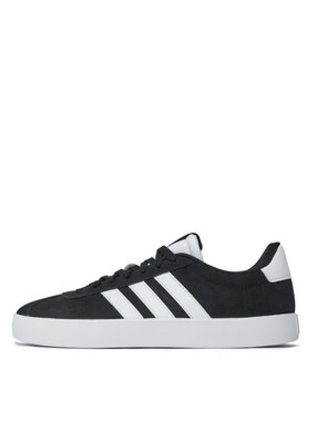 Adidas - adidas Sneakersy VL Court 3.0 ID6278 Czarny. Kolor: czarny. Materiał: skóra
