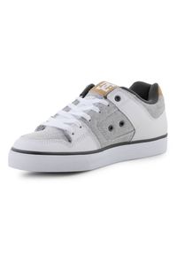 Buty DC Shoes Pure M 300660-XSWS białe. Okazja: na spacer, na co dzień. Kolor: biały. Materiał: materiał. Sport: turystyka piesza #2