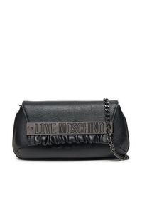 Love Moschino - LOVE MOSCHINO Torebka JC4288PP0LKB0000 Czarny. Kolor: czarny. Materiał: skórzane #1