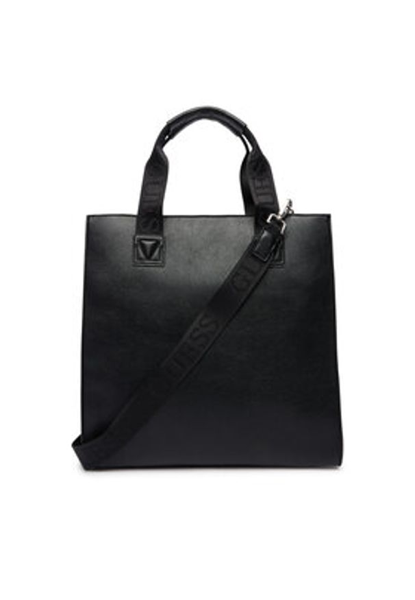 Guess Torba HMBOMG P5403 Czarny. Kolor: czarny. Materiał: skóra