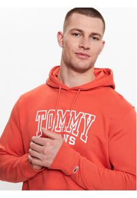 Tommy Jeans Bluza DM0DM16792 Pomarańczowy Regular Fit. Kolor: pomarańczowy. Materiał: bawełna #5