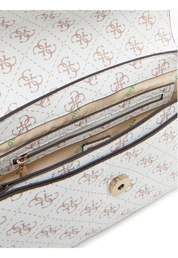 Guess Torebka HWEQG9 51021 Biały. Kolor: biały. Materiał: skórzane