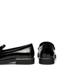 Gino Rossi - GINO ROSSI Mokasyny LUISA-112989 Czarny. Kolor: czarny. Materiał: lakier, skóra #5