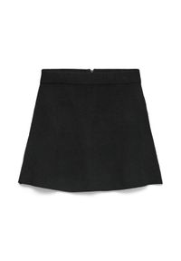 Vero Moda Spódnica mini Saba 10325944 Czarny Regular Fit. Kolor: czarny. Materiał: syntetyk