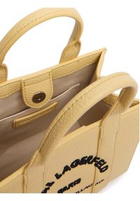 Karl Lagerfeld - KARL LAGERFELD Torebka B1W30042 Żółty. Kolor: żółty. Materiał: skórzane #6
