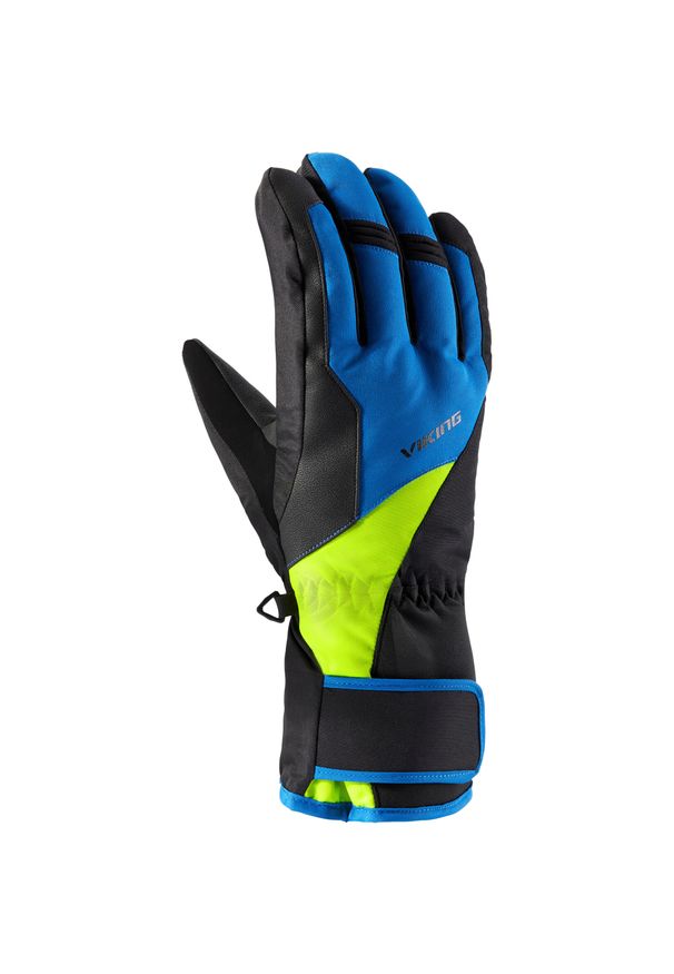 Rękawice narciarskie męskie Viking Santo Man. Kolor: niebieski. Sezon: zima. Sport: narciarstwo