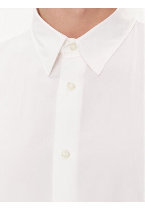 Hugo Koszula Ebor 50475668 Biały Relaxed Fit. Kolor: biały. Materiał: bawełna