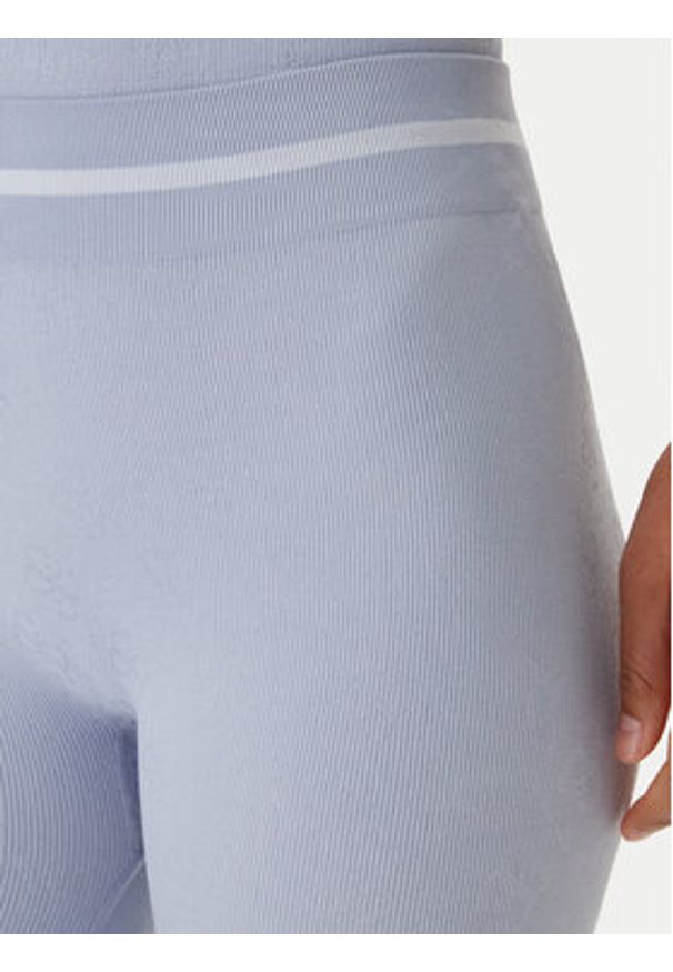 Guess Legginsy V6RB05 Z4692 Błękitny Slim Fit. Kolor: niebieski. Materiał: syntetyk