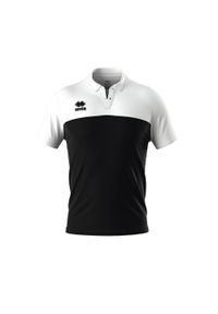 ERREA - Polo Errea Bob. Typ kołnierza: polo. Kolor: czarny, wielokolorowy, biały. Styl: wakacyjny, sportowy #1