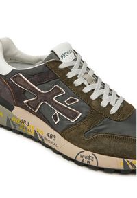 Premiata Sneakersy Mick 6417 Khaki. Kolor: brązowy. Materiał: materiał #5