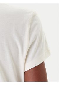 Mustang T-Shirt Loa 1016146 Écru Slim Fit. Materiał: bawełna #5