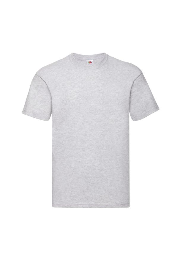 FRUIT OF THE LOOM - Koszulka Unisex Dla Dorosłych Original Heather. Kolor: szary