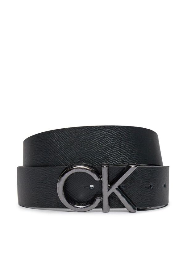 Pasek Męski Calvin Klein. Kolor: czarny