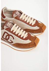 Dolce & Gabbana - Sneakersy męskie skórzane DOLCE & GABBANA. Materiał: skóra #4