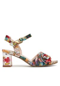Laura Vita Sandały Lucieo 25 Kolorowy. Materiał: skóra. Wzór: kolorowy #1