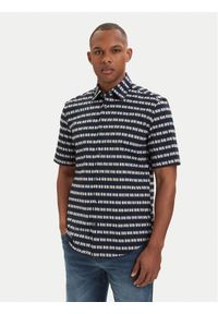 BOSS Koszula Rash 50559628 Granatowy Regular Fit. Kolor: niebieski. Materiał: bawełna #1