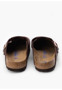 Birkenstock - Klapki męskie BIRKENSTOCK BOSTON SFB LEOI HABANA. Okazja: na co dzień, do pracy, na spacer. Kolor: brązowy. Styl: casual #7