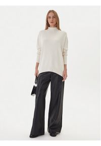 Kontatto Sweter 3M0822C Écru Relaxed Fit. Materiał: syntetyk #5