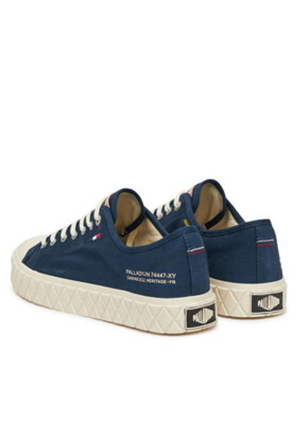 Palladium Trampki Palla Ace Cvs Org 74447-425-M Granatowy. Kolor: niebieski. Materiał: materiał