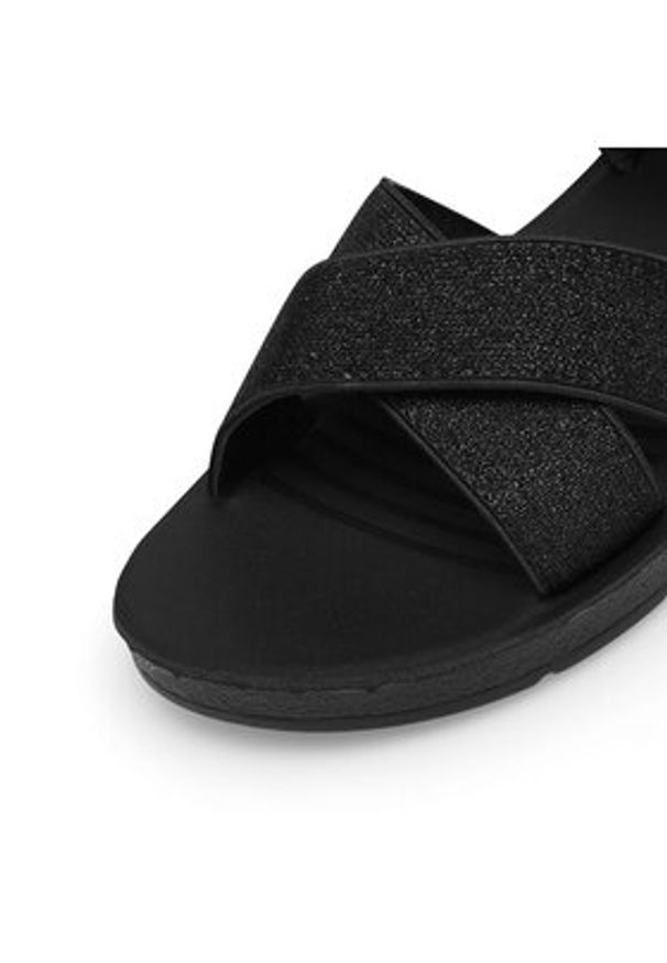 Clara Barson Sandały WSS20401-11 Czarny. Kolor: czarny. Materiał: materiał