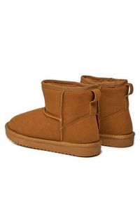 ONLY Shoes Śniegowce Onlfeodora Teddy Lined Boot 15330019 Brązowy. Kolor: brązowy. Materiał: materiał #5