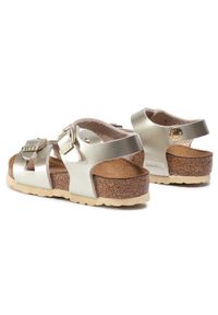 Birkenstock Sandały Rio Kids 1014829 Złoty. Kolor: złoty. Materiał: skóra #4