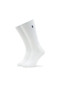 Skarpety długie Polo Ralph Lauren. Kolor: biały #1
