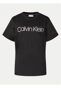 Calvin Klein Curve T-Shirt Inclusive K20K203633 Czarny Regular Fit. Kolor: czarny. Materiał: bawełna #1