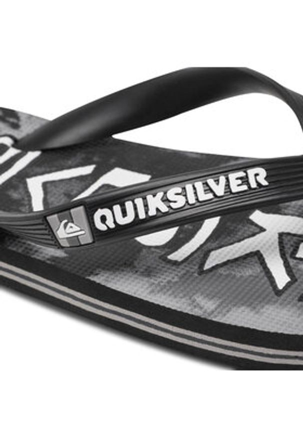 Quiksilver Japonki AQYL101248 Czarny. Kolor: czarny