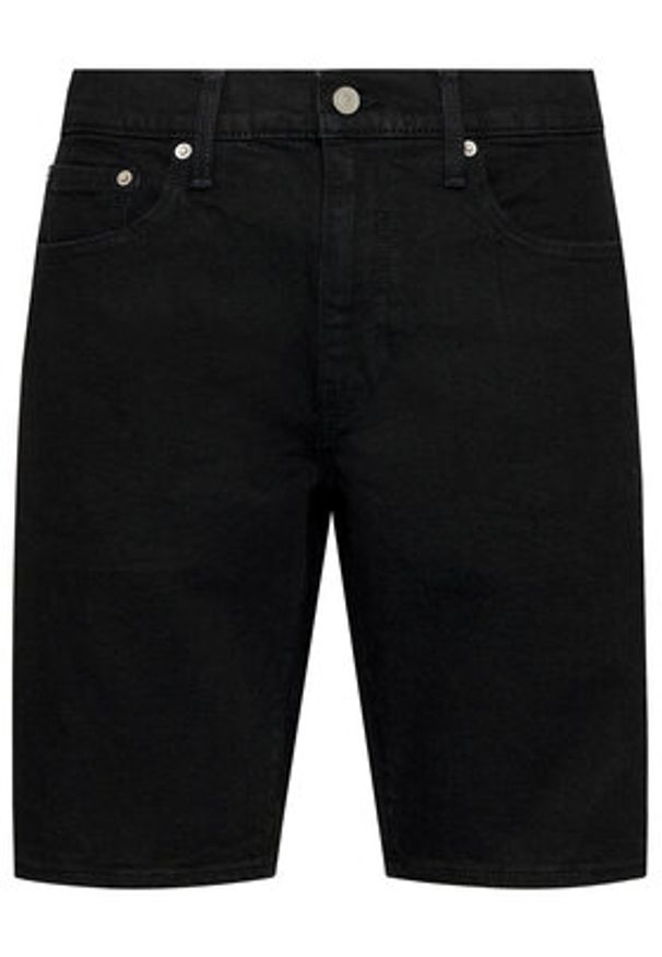 Levi's® Szorty jeansowe 405™ 39864-0037 Czarny Standard Fit. Kolor: czarny. Materiał: jeans, bawełna