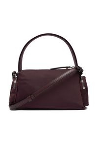 Calvin Klein Torebka Pocket Nylon Bag W/ Strap LV04F3132G Bordowy. Kolor: czerwony